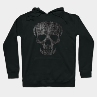 Skull Figure with Abstract Texture (nibulissa 02) Hoodie